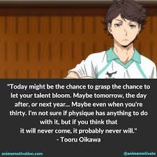 Haikyuu is an emotional comedy that teaches the values of. 24 Haikyuu Quotes Ideas In 2021 Haikyuu Anime Quotes Inspirational Manga Quotes