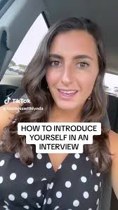 The first 30 seconds of the interview is critical and an opportunity to  make an impression. When asked to introduce yourself, don't share your  education and qualificat! #interview #negotiating ...