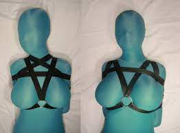Pentagram Box-tie Bondage Harness poly Webbing Mature - Etsy