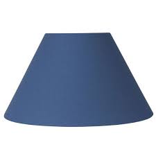 Lampe de chevet et lampadaire. Abat Jour Rond Bleu Glacier Sur Lampe Avenue