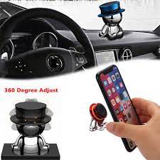 Phone Car Mount Car Phone Holder Phonecarmount Phonecarholder Hat Boy Metal Ball Mobile Stand Phone Mag Magnetic Phone Holder Phone Holder Car Phone Holder