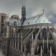3d Notre Dame Paris Cathedral Cathedral Architecture Cathedral Romanesque Architecture
