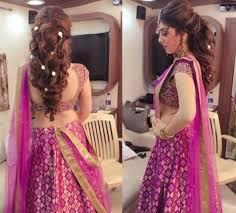 But longer hair gives you more room to play with colors , layers , and styles. 36 Best Hairstyles For Lehenga Must Try To Grace This Wedding Season Youme And Trends