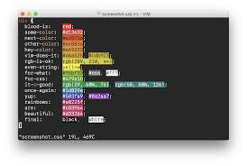 Vim Css Color Vim Awesome