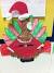 Paper School Paper Turkey Decorations