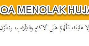 Doa Agar Hujan Berhenti Dengan Doa Menolak Hujan Perjalanan Do A