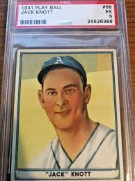 Auction Prices Realized Baseball Cards 1941 PLAY BALL Jack Knott