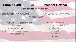 Read on for detailed descriptions, examples, and present perfect exercises. Simple Past Present Perfect Youtube