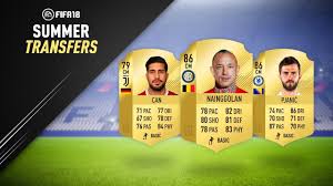 A maverick in life and on the pitch, radja nainggolan's ridiculous skill is being celebrated in fifa 21 with a special flashback team of the season card. Summer Transfers Confirmed Deals Rumours W Nainggolan Emre Can More Fifa 18 Ultimate Team
