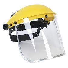 Sealey Ssp11e Brow Guard With Full Face Shield In 2021 Face Shield Visor Face Shield Face Protection
