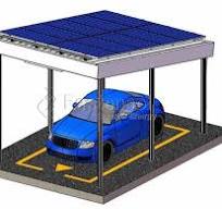 L Type Waterproof Solar Carport Mounting System,Waterproof ...