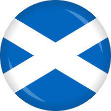 Celtic nations bretagne isle of man schottland wales cornwall irland 3 flagge desktop tisch mit gold boden: Button Schottland Flagge O 50 Mm Luftballon De