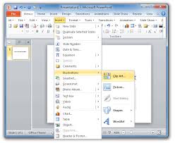 Clicking the add effect button brings up a. Where Is Clip Art In Microsoft Powerpoint 2007 2010 2013 2016 2019 And 365