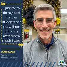 Estelle Elementary Teacher of the Year Danielle Rapp is a graduate of  Tuskegee University and has been teaching in Jefferson Parish for 11 years.  Mrs. Rapp has been a second grade teacher
