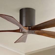42 Matthews Irene 5 Blade Walnut Bronze Hugger Ceiling Fan 7c862 Lamps Plus Hugger Ceiling Fan Ceiling Fan Ceiling Fans Without Lights