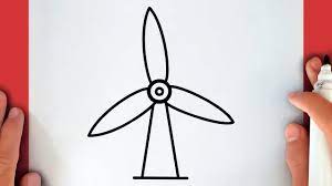 Wind turbine clipart and stock illustrations. How To Draw A Wind Turbine Tower Youtube