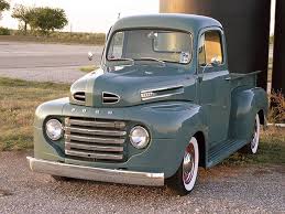 Image result for Brockway Light Blue 1948 Truck