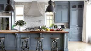 Kitchen Cabinet Paint Color Van Courtland Blue By Benjamin Moore Source Blue Gray Kitchen Cabinets Painted Kitchen Cabinets Colors Kitchen Inspirations