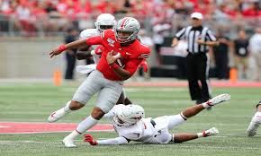 But since the college season ended, he has been picked apart like no other prospect in the nfl ohio state quarterback justin fields is expected to be selected in the first round of the nfl draft thursday. Justin Fields Looks Like The Five Star Qb We Knew He Was In First Half