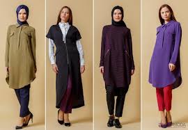 2019 Tunik Modelleri Farkli Tesettur Tunik Modelleri Tunik Kiyafet Stil