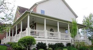 Before and after 7 sensational front porch additions curbly. Wrap Around Front Porch Addition In Ijamsville Talon Construction