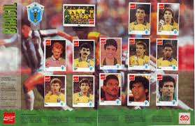 Brazilians legends rivaldo (brace) and. Old School Panini On Twitter Brasil Copa America 1991 By Coco Cola