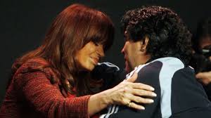 Vicepresidenta de la república argentina. La Propuesta De Diego Maradona A Cristina Kirchner