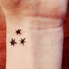 The Three Stars From The Beginning Of Every Harry Potter Chapter To Welcome All Of The New Chapters In My Life Love The Pla Tattoos Star Tattoos Cool Tattoos