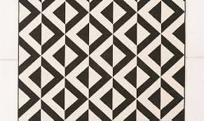 Patio Furniture And Decor Trend Bold Black And White Black and white striped rug cotton woven washable outdoor rugs for farmhouse layered door mats carpet.