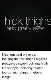 Quotes Thick Thighs Meme