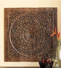 Balinese Antique Wood Carving Wall Art Panel Asiatische Wohndekorationen Antikes Holz Holzvertafelung