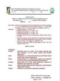 Bagi ptk dengan status sekolah bukan induk, diisi nomor sk pengangkatan atau pembagian tugas mengajar (bagi guru) yang terbit setiap tahun atau semester (paling baru). Contoh Format Surat Pembagian Tugas Tk Secercah Ilmu