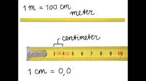Rumus perhitungan/konversi dari meter ke cm. Lengtematen 1 Meter En Centimeter Youtube