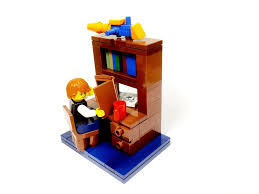 College Student Lego Christmas Lego Desk Lego Minifigures