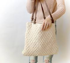 Patchwork detail is perfect for scraps. Aspen Mountain Knit Bag Pattern Mama In A Stitch