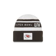 Kansas city chiefs hats & apparel. Kansas City Chiefs Super Bowl Liv Cuff Knit Hats New Era Cap