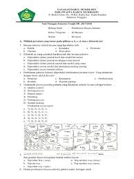 Model yang dibuat pada umumnya sama. Soal Busana Industri