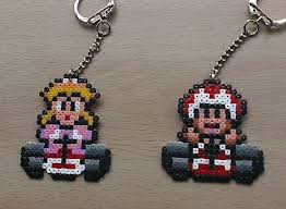 Sprite De Super Mario Kart Perle Fait Main Par Pixelbeadpictures Perle Perles Hama Creatif