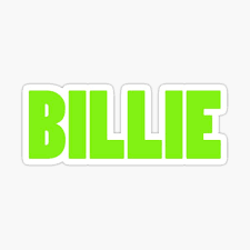 Billie Eilish Blohsh Stickers Billie Eilish Billie Stickers