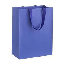 If you make something with this loop i'd love to check it out. Solid Royal Blue Gift Bag The Container Store