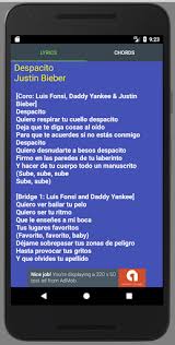 Back to despacito (remix) lyrics. Download Despacito Lyrics Free For Android Despacito Lyrics Apk Download Steprimo Com