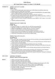 So based on this we can understand that there is a demand for quality. Product Quality Resume Samples Velvet Jobs