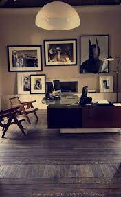 25 Cool And Masculine Home Office For A Man Beautiful Home Office Home Office Design Unique Home Office Design Masculine Home Office Modern Home Office