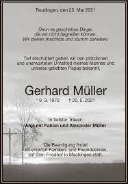 November 2018, um 12.00 uhr von der kapelle an der schleswiger straße 37 aus statt. Traueranzeigen Von Gerhard Muller Trauer Gea De