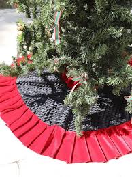 Black And Gold Christmas Tree Skirt Black Christmas Tree Skirt 25 To 100 Red Image 1 Black Christmas Trees Christmas Tree Skirt Black Christmas