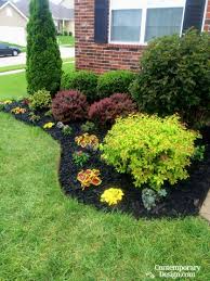 Gorgeous Black Mulch Landscaping Ideas Contemporary Design Home Landscaping Farmhouse Landscaping Front Yard Landscaping Design