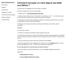 Dès que votre colis quitte notre entrepôt, nous vous envoyons une confirmation d'expédition, dans laquelle vous aurez le numéro de suivi, que vous pourrez utiliser pour vérifier le statut exact de votre colis à tout moment. Zalando Retours Remboursements Echanges
