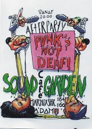 Cafe Sound Garden Cafe Comic Book Cover Comic Books