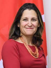 Of the 39 finance ministers who came before freeland, every single one of them was a man. Chrystia Freeland Wikipedia