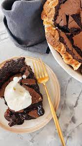 Halfbakedharvest On Instagram Molten Chocolate Crackle Pie In The Words Of My Little Sis This Pie Rivals In 2021 Chocolate Crackles Delicious Desserts Sweet Tooth